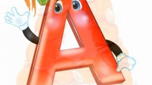 Учим гласные буквы. Буква А