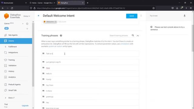 Step by Step Tutorial to Set up Dialogflow Chatbot to Human Handoff смотреть онлайн