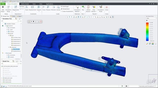 Creo 7.0.2 - Creo Ansys Simulation смотреть онлайн