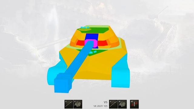 VK 28.01 s 10,5 cm dokáže zepředu zničit Objekta 260 - WoT mechaniky v praxi смотреть онлайн