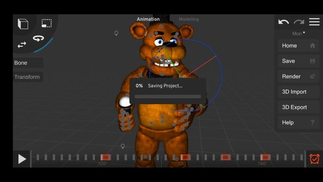 how to make fnaf robotic animations in prisma 3d |FAZBEAR ENTERTAINMENT P3D |FNAF смотреть онлайн
