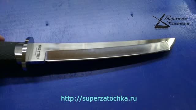 Заточка Танто Магнум II на точилке Строгова. Sharpening Tanto Magnum II On Strogoff's Sharpener