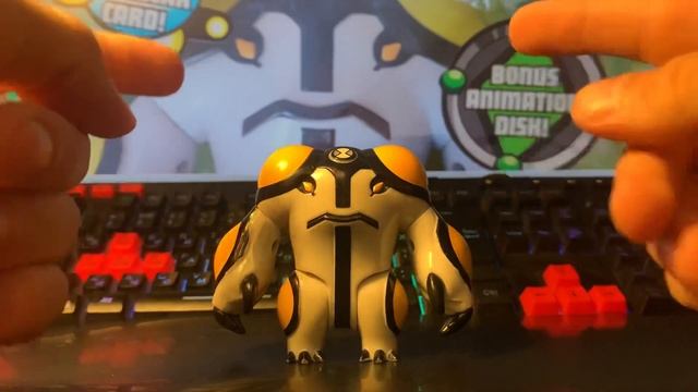 ОБЗОР НА ИГРУШКУ ФИГУРКА ЯДРО ПО БЕН 10 КЛАССИКА / CANNONBOLT BEN 10 FIGURE CLASSIC смотреть онлайн