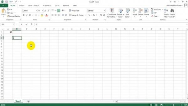 EXCEL 16-dars. Excelda sodda amallar bajarish