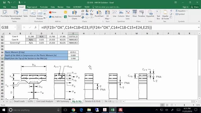 CE 618 Supplement Steel I Girder Design for Bending Project Information 2016 11 25 смотреть онлайн