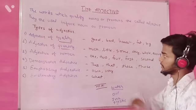 part of speech/ ADJECTIVE/Types of Adjective//English grammar смотреть онлайн
