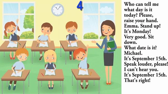 Easy Dialogue School Dialogue Very Short Conversations To Learn English