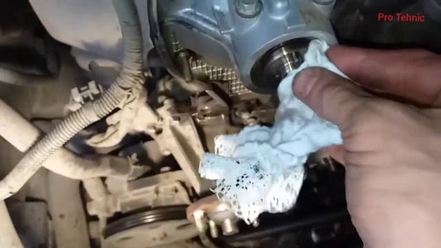 TOYOTA MARK2, (JZX100),1G-FE BEAMS, ЗАМЕНА РЕМНЯ ГРМ.mp4 смотреть онлайн