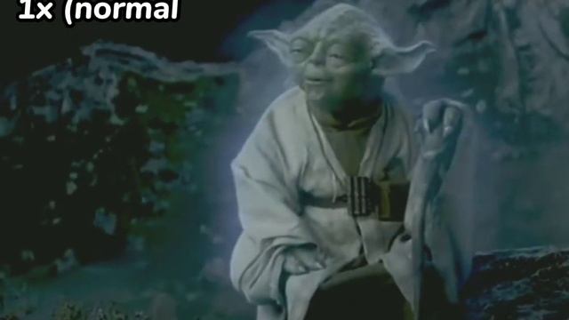 my stick but every time yoda says stick it gets 0.1x faster ♡♡♡ смотреть онлайн