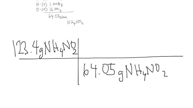 grams of Nitrogen in ammonium nitrite смотреть онлайн