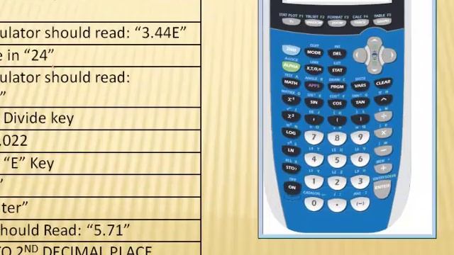 Calculator Tutorial (Scientific Notation) смотреть онлайн