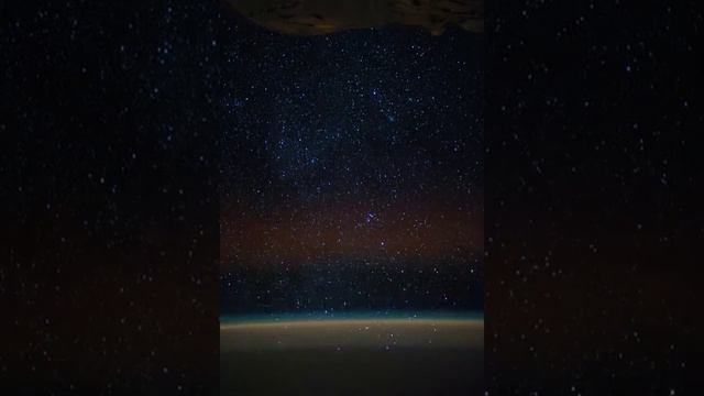 полет мкс над землей