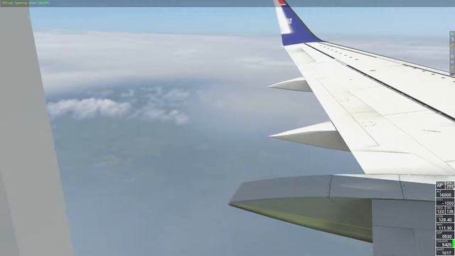 X Plane 11 B 737-300 US Airways SBRJ--SKBO смотреть онлайн