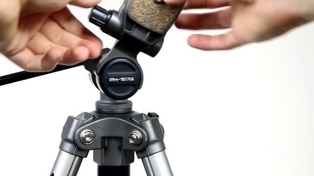 Tripod head upgrade: from Velbon PH-157q to Kingjoy VT-3510 смотреть онлайн