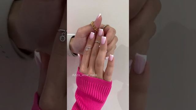 With French you are always beautiful #french #nails #nailsdesign #nail #nailsart #nailart смотреть онлайн