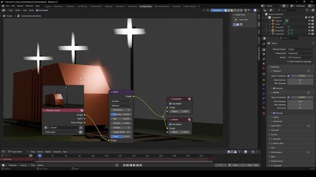 Blender композитинг урок смотреть онлайн