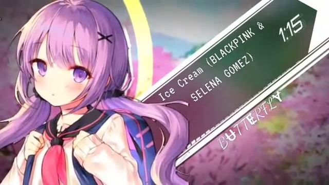 「Nightcore」- Ice Cream (BlackPink & Selena Gomez) смотреть онлайн