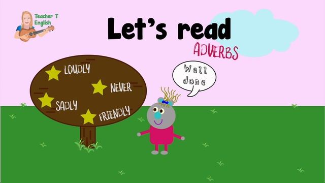 Learn adverbs | adverbs for kids | Fun and easy | Practice English | speak listen write read смотреть онлайн