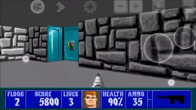 Wolfenstein 3D en Android 📱 con ECWolf | Gameplay @ E1M1 & E1M2 смотреть онлайн