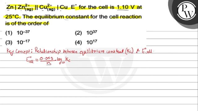 \( \mathrm{Zn}\left|\mathrm{Zn}_{\text {(ag) }}^{2+} \| \mathrm{Cu}... смотреть онлайн