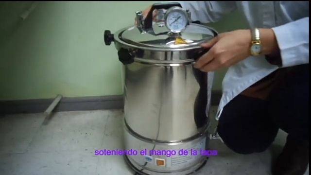 Procedimiento de operación de un autoclave смотреть онлайн