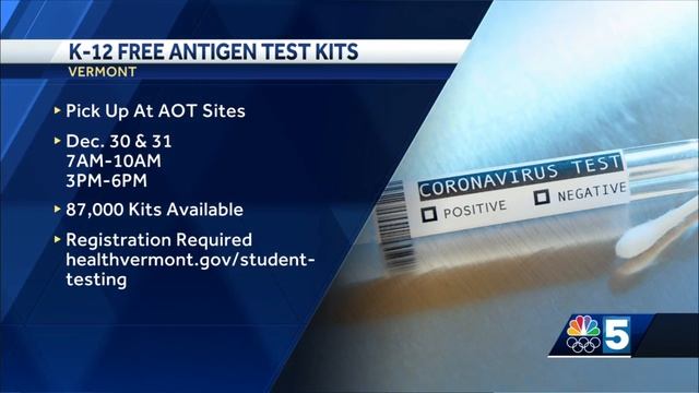 Vermont distributing free COVID test смотреть онлайн