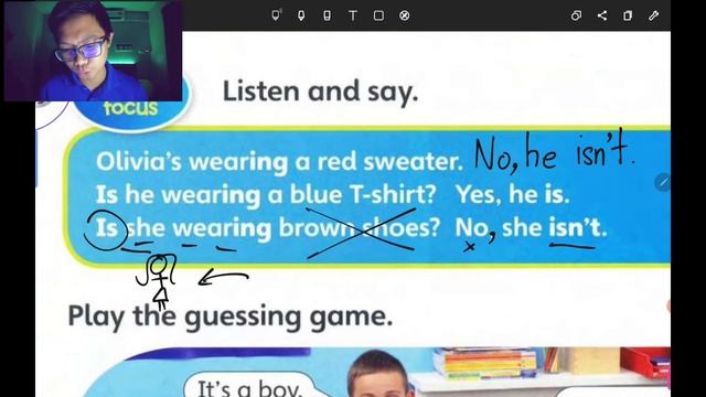 Supermind Year 2 | Unit 7 Get dressed | Is he/she +ing? | Grammar focus смотреть онлайн