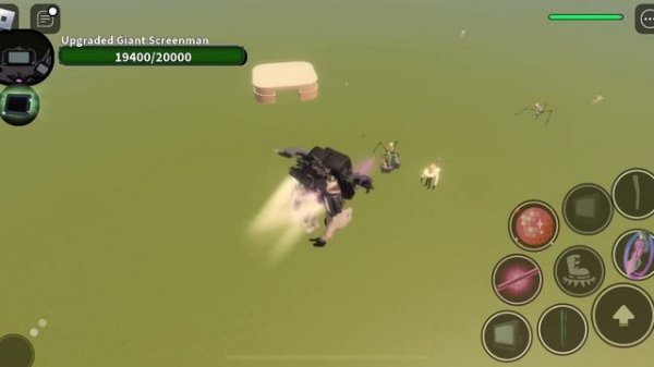 Upgraded titan tv man Ultimate Bathroom Battles showcase