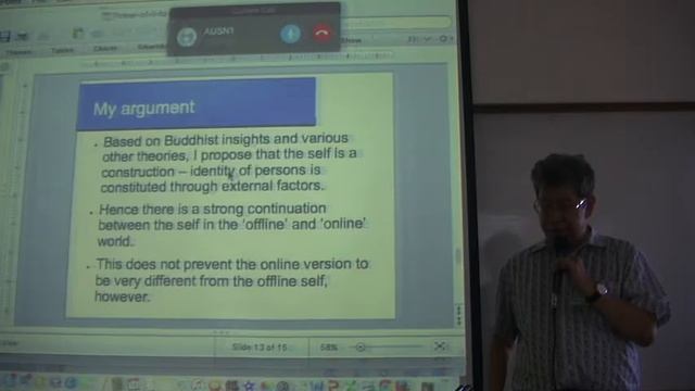 Online Self and Identity - Prof. Dr. Soraj Hongladarom, Ph.D. AUSN смотреть онлайн