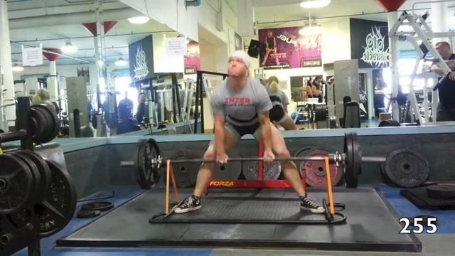 Gracie- Max Effort Deadlift Against Bands (430 @ lockout) смотреть онлайн