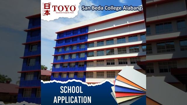 TOYO ACP | ALUMINUM COMPOSITE PANEL | SCHOOL APPLICATION смотреть онлайн