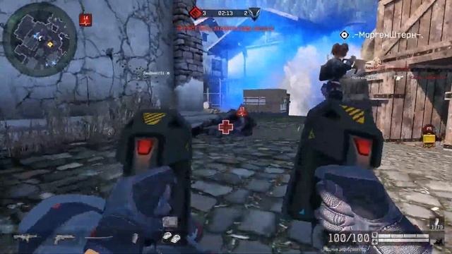 Warface кв .Белая.Гвардия. Vs ____ДикаЯ_ОхотА как обычно крепа.....