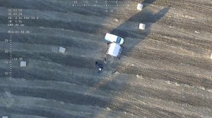 БПЛА Аякс VTOL работа с воздуха