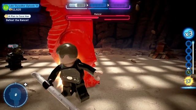 Lego Star Wars The Skywalker Saga Rancor Boss Fight смотреть онлайн