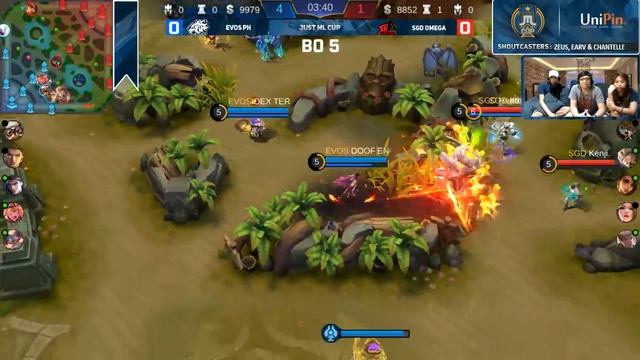 Just ML Cup Playoffs Day 2 SGD Omega vs Evos PH Game 1 (BO5) | Just ML Mobile Legends смотреть онлайн