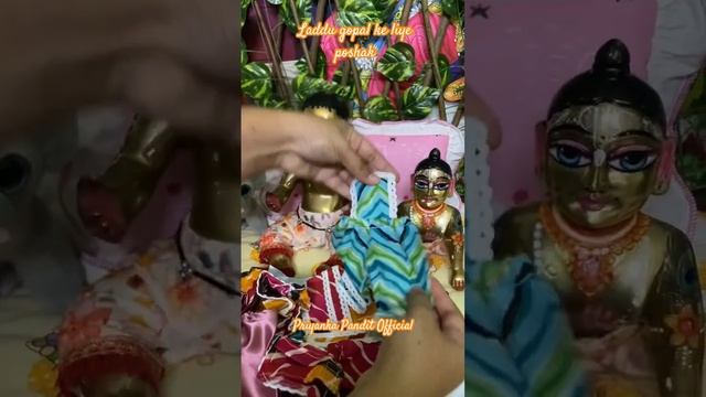 Summer poshak ka parcel aa gaya #priyankapanditofficial6820 #laddugopal #radhe #harekrishna #viral смотреть онлайн