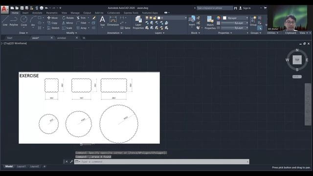 Cara Membuat Circle, Revcloud, dan Ellips Di Menu Toolbar Draw AutoCad - Kelompok 1 смотреть онлайн
