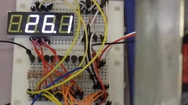 Arduino UNO R3 + LM35DZ, thermometer смотреть онлайн
