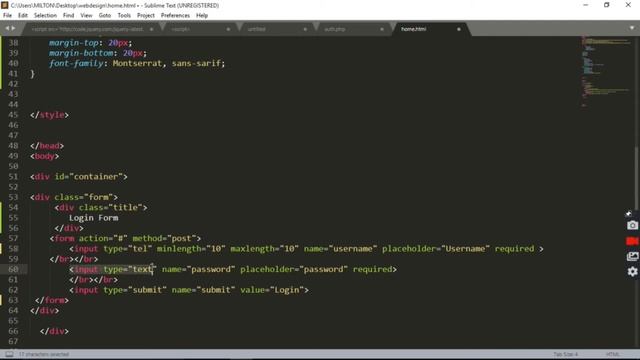 Website Design | Part 11 | Login Form Design Using Css | সম্পূৰ্ণ অসমীয়া ভাষাত | смотреть онлайн