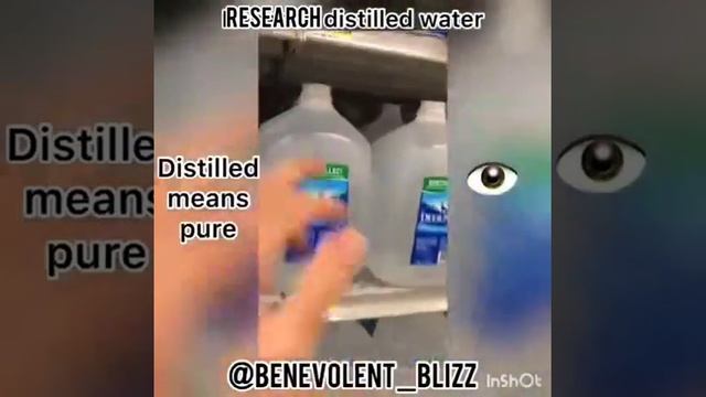 buy a home distiller and refill into glass! All store bought water is trash! смотреть онлайн