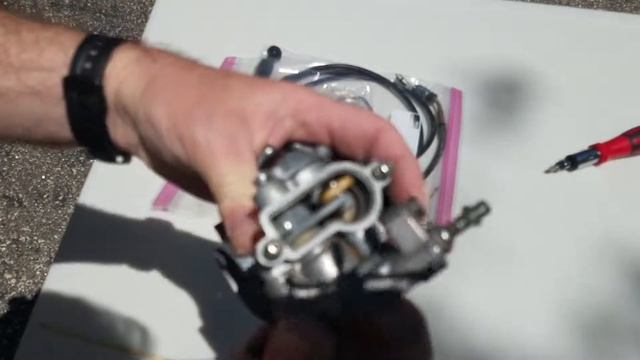 2011 Yamaha TT-R 125 MAIN THROTTLE SLIDE DETACHED - 2 смотреть онлайн