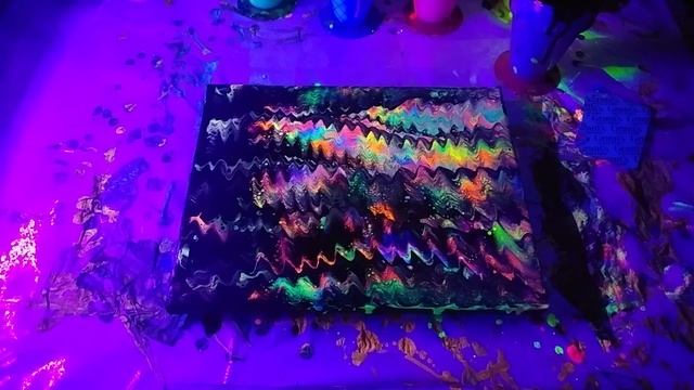Acrylic pouring neon 8 смотреть онлайн