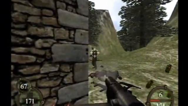Return to Castle Wolfenstein (PS2) - 4-1 (Forest Compound) смотреть онлайн