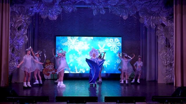 Театр на роликах "Сказка". "Морозные узоры" смотреть онлайн