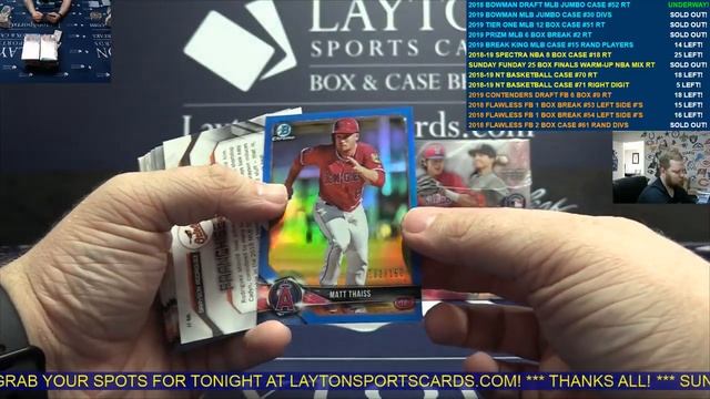 2018 Bowman Draft Baseball Jumbo 8 Box Case Break #52 смотреть онлайн