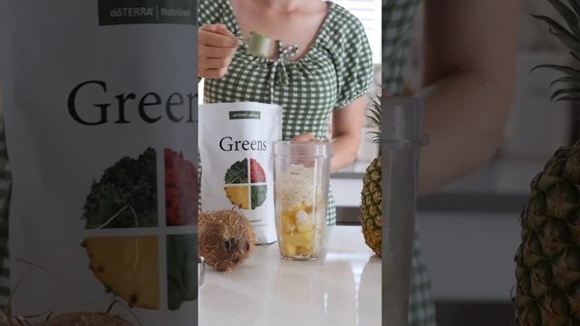Your New Favorite Green Smoothie! 🌳 #doterra #healthyrecipes смотреть онлайн
