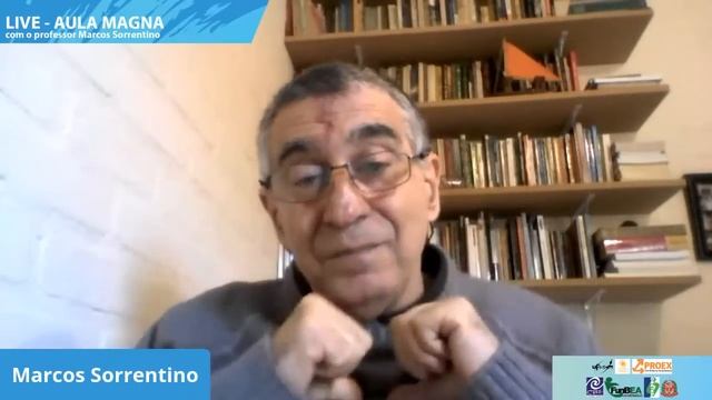 Live - Aula Magna com o professor Marcos Sorrentino смотреть онлайн