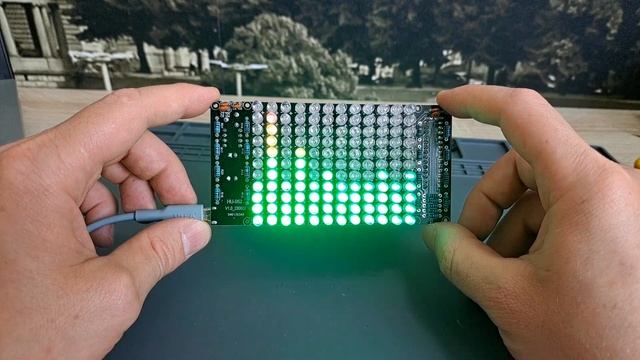 DIY Анализатор спектра звука HU-052 с Алиэкспресс