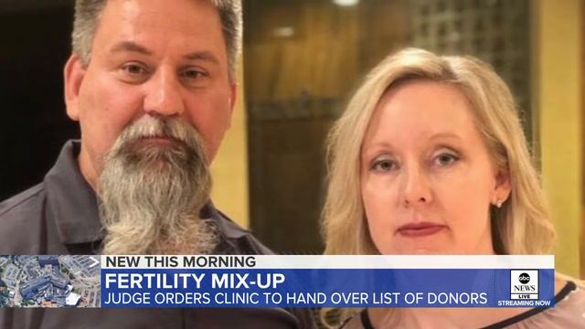 Judge orders clinic to turn over donor list amid fertility mix-up | GMA смотреть онлайн
