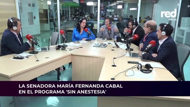 María Fernanda Cabal habla #SinAnestesia en La Luciérnaga y Red + Noticias. смотреть онлайн